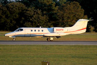 N40PK @ ORF - Rolling out on RWY 5 after arrival from Laurence G Hanscom Field (KBED) - Bedford, MA. - by Dean Heald