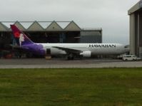 N580HA @ NZAA - At Auckland outside Air NZ maintenance hangars - by magnaman