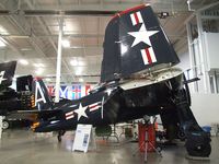 N800H @ KPAE - Grumman F8F-2 Bearcat (minus engine) at the Historic Flight Foundation, Everett WA - by Ingo Warnecke