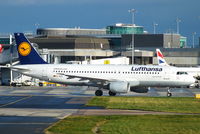 D-AIZE @ EGCC - Lufthansa - by Chris Hall