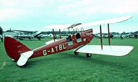 G-ATBL @ EGTH - DH.60G Gipsy Moth [1917] Old Warden~G 11/07/1982. Image taken from a slide. - by Ray Barber