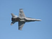 163483 - F-18C demo at Cocoa Beach - by Florida Metal