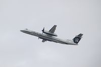 N447QX @ KLAX - DHC-8-400