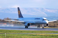 D-AIZE @ EGCC - Lufthansa - by Chris Hall