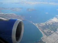 N813UA - Golden Gate Bridge (PDX-SFO) - by Micha Lueck