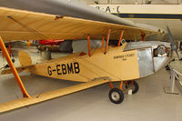 G-EBMB @ EGWC - 1924 Hawker Cygnet 1, c/n: 1 - by Terry Fletcher
