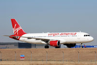 N836VA @ DFW - Virgin America at DFW Airport - by Zane Adams