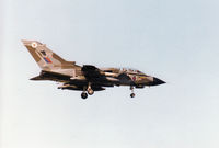 ZA455 @ EGQS - Tornado GR.1B of 12 Squadron landing on Runway 05 at RAF Lossiemouth in May 1995. - by Peter Nicholson