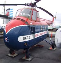 N2300Z - Sikorsky S-55 (painted to represent '9632' of the RCAF) at the Canadian Museum of Flight, Langley BC