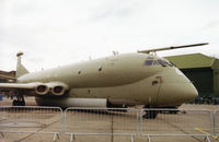 XV245 @ EGQL - Nimrod MR.2 of the Kinloss Maritime Wing on display at the 2004 RAF Leuchars Airshow. - by Peter Nicholson