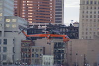 N171AC - Working from Paul Brown Stadium Parking lot to the top of US Bank building - by Charlie Pyles