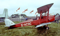 G-ACDC @ EGKB - De Havilland DH.82A Tiger Moth [3177] Biggin Hill~G 21/05/1978. Image taken from a slide. - by Ray Barber