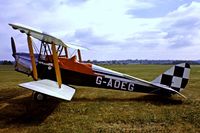 G-AOEG @ EGBG - De Havilland DH.82A Tiger Moth [83547] Leicester~G 08/07/1979. Image taken from a slide. - by Ray Barber