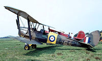 OY-ECH @ EKVJ - De Havilland DH.82A Tiger Moth [85234] Stauning~OY 05/06/1982. Image taken from a slide. - by Ray Barber