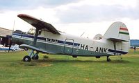 HA-ANK @ LHBS - Antonov An-2P [1G174-42] Buadors~HA 15/06/1996 - by Ray Barber