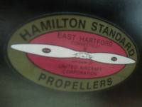 N10751 - Propeller saying Hamilton Standard - by J.J Paskill