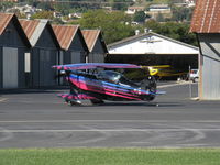 N189PT @ SZP - 1993 Ciaglia/Haines CHRISTEN EAGLE II, Lycoming IO-360 A&C 200 Hp, taxi to hangar - by Doug Robertson