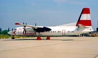 OE-LFD @ LOWW - Fokker F-50 [20144] (Austrian Airlines) Vienna - Schwechat~OE 20/06/1996 - by Ray Barber