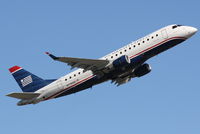 N119HQ @ KSRQ - US Air Flight 3388 operated by Republic (N119HQ) departs Sarasota-Bradenton International Airport enroute to Reagan National Airport - by Jim Donten