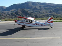 N1603G @ SZP - 1968 Champion 7ECA CITABRIA, Lycoming O-235 115 Hp, taxi to Rwy 22, dual instruction flight - by Doug Robertson