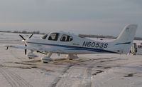 N6053S @ KAXN - Cirrus SR20 sitting by the fuel pumps. - by Kreg Anderson