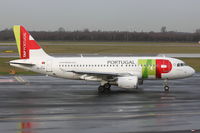 CS-TTA @ EDDL - TAP Portugal, Airbus A319-111, CN: 750, Aircraft Name: Vieira da Silva - by Air-Micha