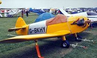 G-BKHY @ EGTC - Taylor JT.1 Monoplane [PFA 1416] Cranfield~G 04/07/1998