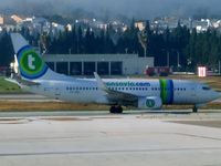PH-XRC @ LEMG - The second of 3 Transavia 737's to arrive at AGP - by Guitarist