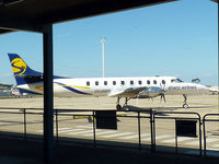 VH-HWR @ YMEN - VH-HWR from inside the terminal at Essendon.