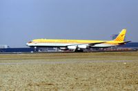 N4935C @ EHAM - Departure DC 8 Surinam Airways Amsterdam schiphol-Airport - by patrick Kochems