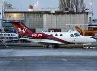 F-GLOS @ LFBD - Parked at the General Aviation area... - by Shunn311