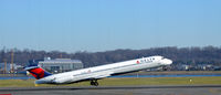 N902DE @ KDCA - Takeoff DCA - by Ronald Barker