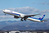 JA734A @ LAX - ANA JA734JA (FLT ANA5) climbing out from RWY 25R en route to Narita Int'l (RJAA/NRT).