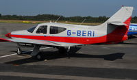 G-BERI @ EGLK - Long term resident at Blackbushe, this Rockwell Commander was photographed on 19th September 2008 - by Michael J Duffield