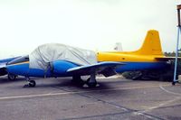 G-JPTV @ EGTC - BAC Jet Provost T5A [EEP/JP/1005] Cranfield~G 04/07/1998. Unmarked in former colour scheme.