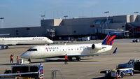 N904EV @ KATL - Pushback Atlanta - by Ronald Barker