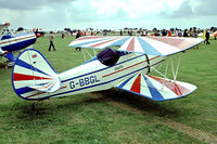 G-BBGL @ EGTC - Oldfield Baby Great Lakes [PFA 1593] Cranfield~G 03/07/1982. Since been cancelled. Image taken from a slide.