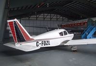 C-FOZL - Piper PA-28-180 Cherokee 180 B in the Hangar of the British Columbia Aviation Museum, Sidney BC - by Ingo Warnecke