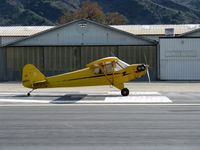 N88091 @ SZP - 1946 Piper J3C-65 CUB, Continental C85 85 Hp upgrade, takeoff roll Rwy 22 - by Doug Robertson