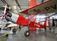 F-PVQB @ LFJR - Hangared inside Angers-Marcé Museum... Aircraft flying... - by Shunn311