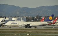 D-ABYA @ KLAX - Taxiing for departure - by Todd Royer