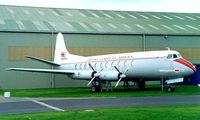 G-AMOG @ EGWC - Vickers 701 Viscount [7] (British European Airways) RAF Cosford~G 09/06/1996. Now preserved with National Museum of Flight Scotland and stored. - by Ray Barber
