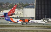 N437QX @ KLAX - Taxiing to gate