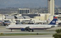 N191UW @ KLAX - Taxiing to gate - by Todd Royer
