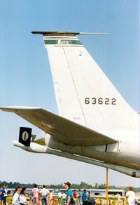 56-3622 @ SWF - 1956 Boeing KC-135E, 56-3622, of the 132d Air Refueling Squadron, Maine Air National Guard at the 1989 Stewart International Airport Air Show, Newburgh, NY - by scotch-canadian