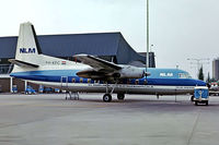 PH-KFC @ EHAM - Fokker F-27 Friendship 200 [10200] (NLM) Schiphol~PH 29/08/1976. Early scheme. Image taken from a slide. - by Ray Barber