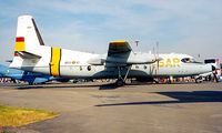 D2-01 @ EGVA - Fokker F-27-200MPA Friendship [10581] (SAR Spanish AF) RAF Fairford~G 21/07/1996 - by Ray Barber