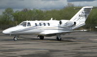 N525AL @ EGLK - Citation Jet N525AL seen visiting Blackbushe on 7th April 2005 - by Michael J Duffield