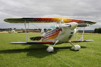 G-GULZ @ X5FB - Christen Eagle II, Fishburn Airfield UK, September 2012. - by Malcolm Clarke