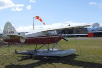 C-GHXH @ CAH3 - Piper PA-22S-150 Tri-Pacer on floats at Courtenay Airpark, Courtenay BC